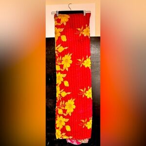 NWOT Handmade Reversible Kantha Twin Quilt with DISCOUNTED SHIPPING❣️